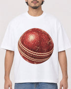 Mockup Boxy Heavyweight Tee White male close-up 02