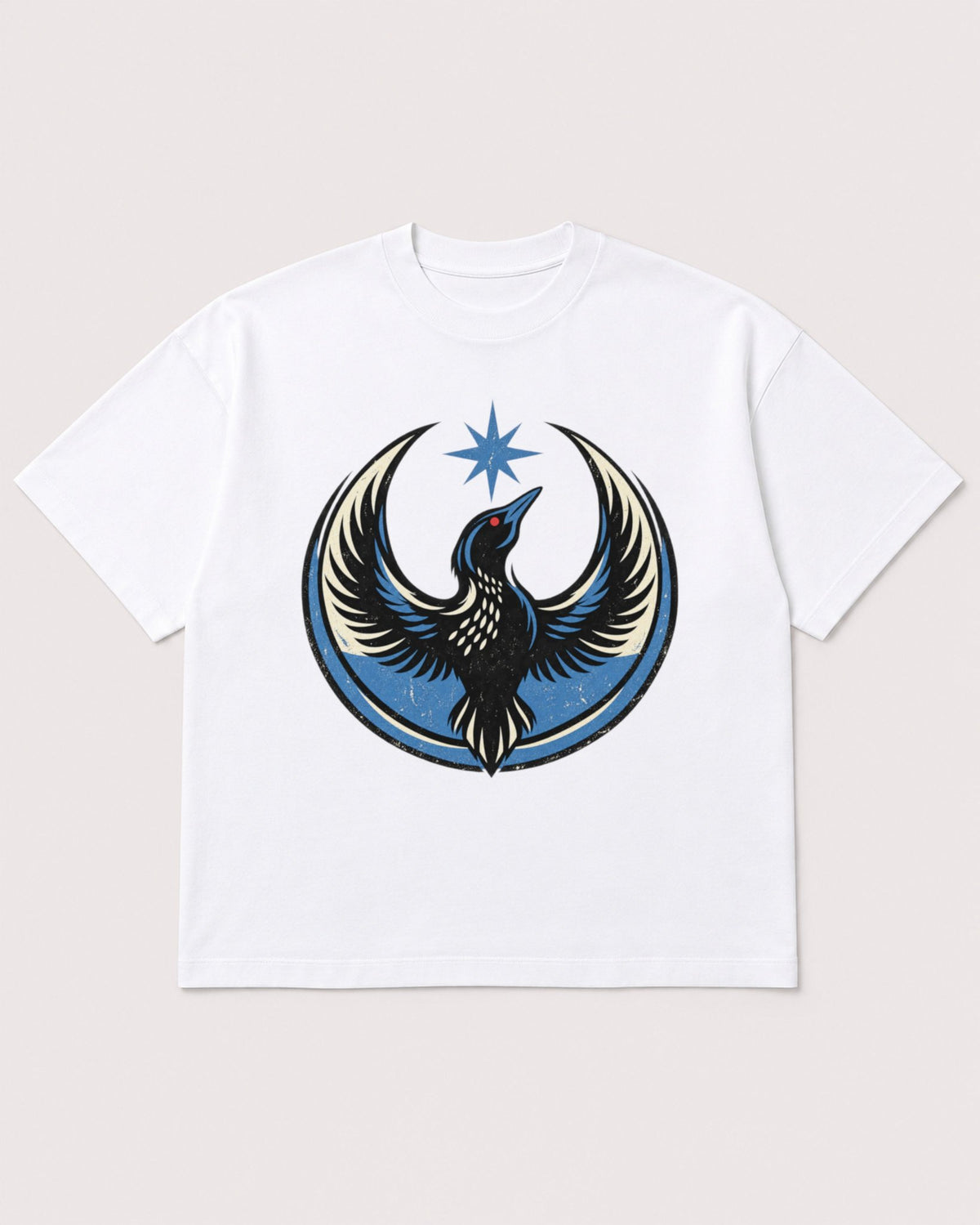 Mockup Boxy Heavyweight Tee White product
