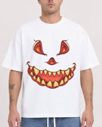 Mockup Boxy Heavyweight Tee White male close-up 18