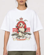 Mockup Boxy Heavyweight Tee White female close-up 47