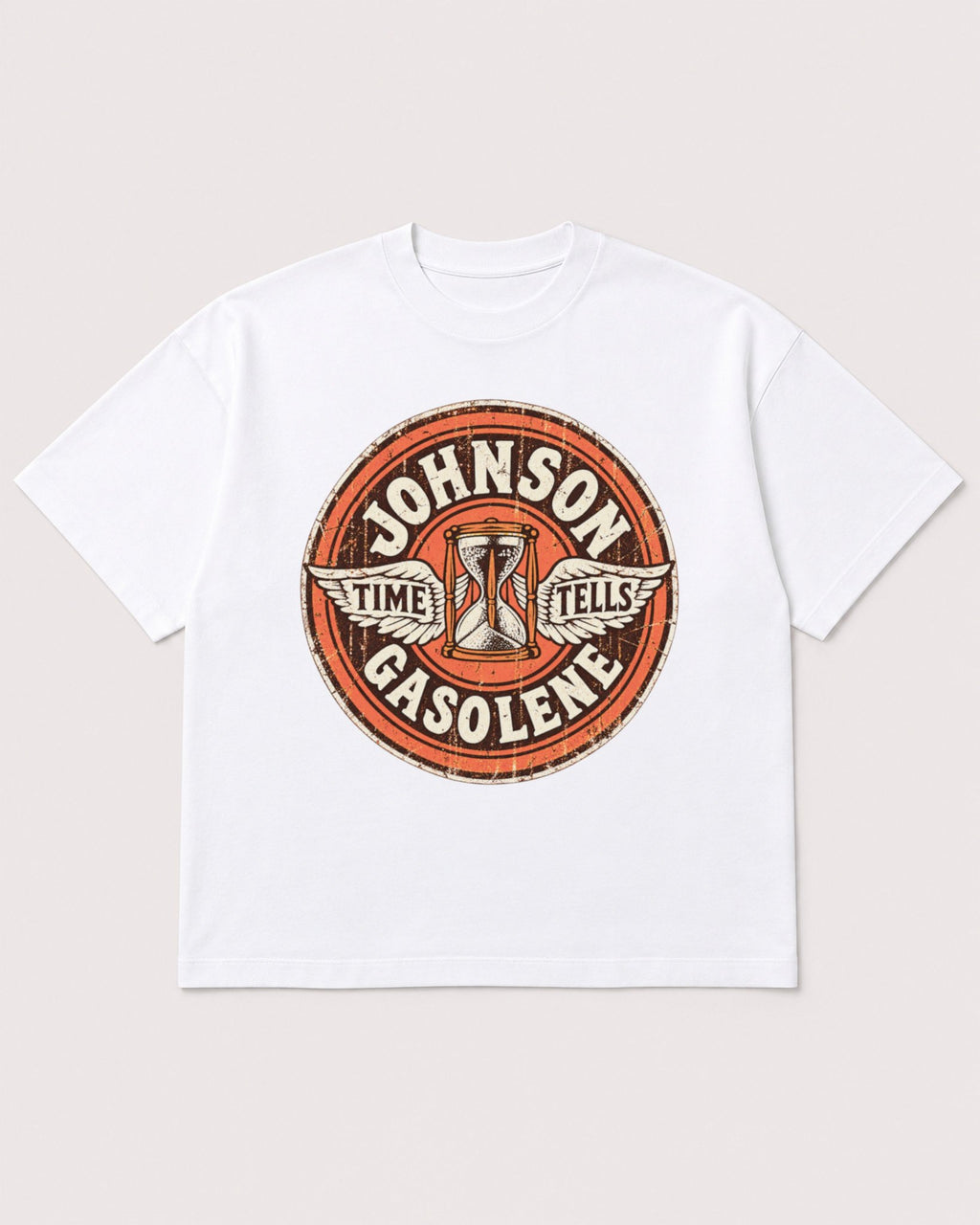 Mockup Boxy Heavyweight Tee White product