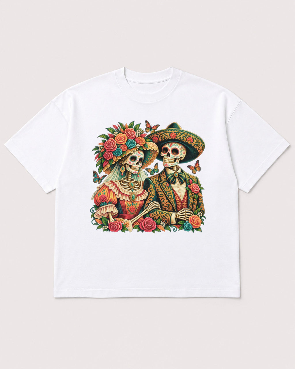 Mockup Boxy Heavyweight Tee White product