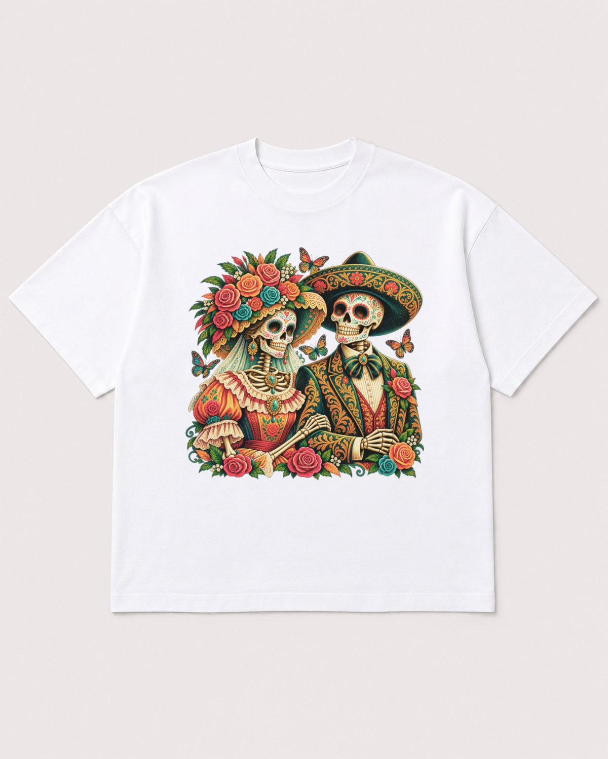 Mockup Boxy Heavyweight Tee White product