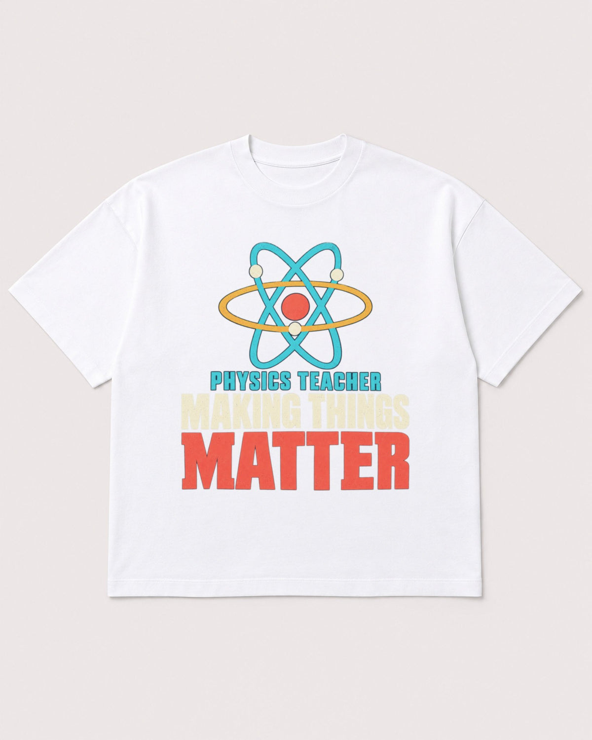 Mockup Boxy Heavyweight Tee White product