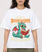 Mockup Boxy Heavyweight Tee White female close-up 02