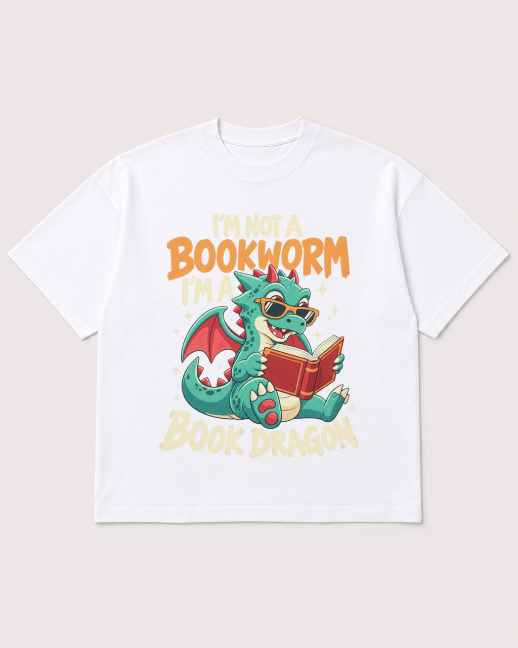 Mockup Boxy Heavyweight Tee White product