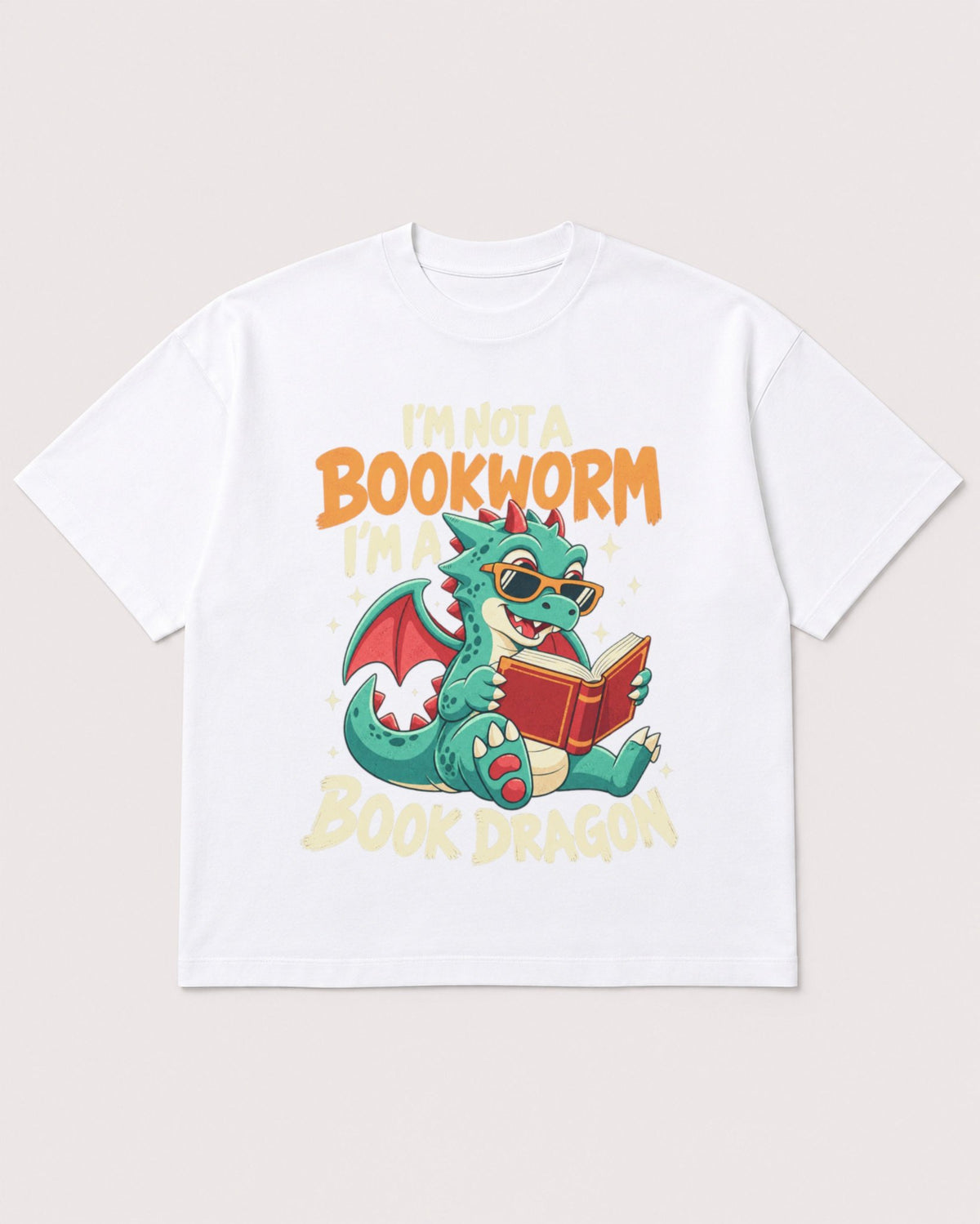 Mockup Boxy Heavyweight Tee White product