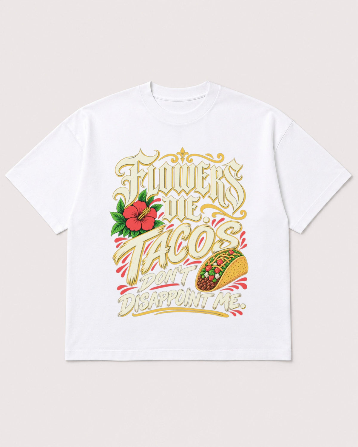 Mockup Boxy Heavyweight Tee White product