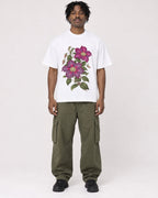 Mockup Boxy Heavyweight Tee White male full-body 04
