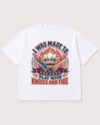 Mockup Boxy Heavyweight Tee White product