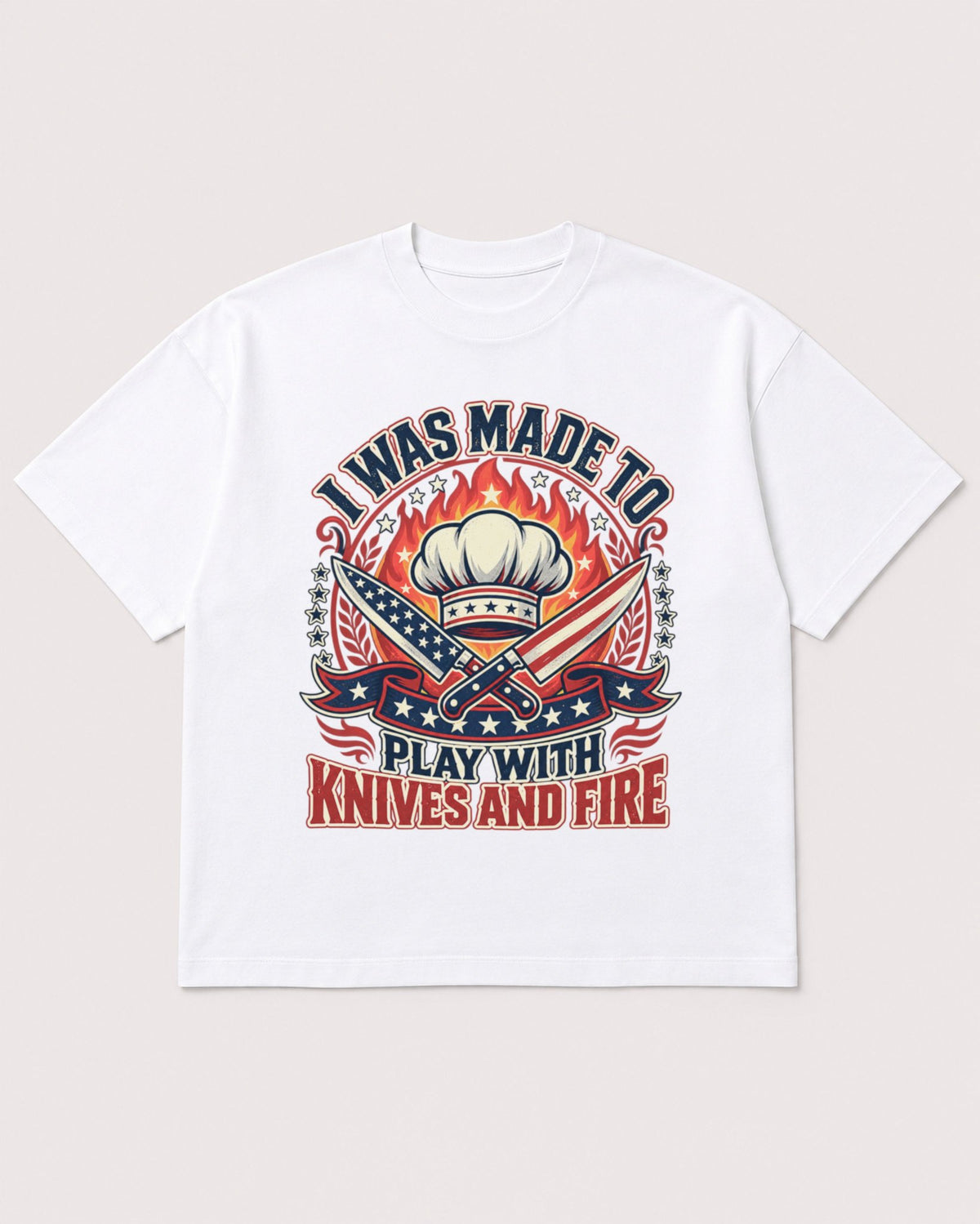 Mockup Boxy Heavyweight Tee White product