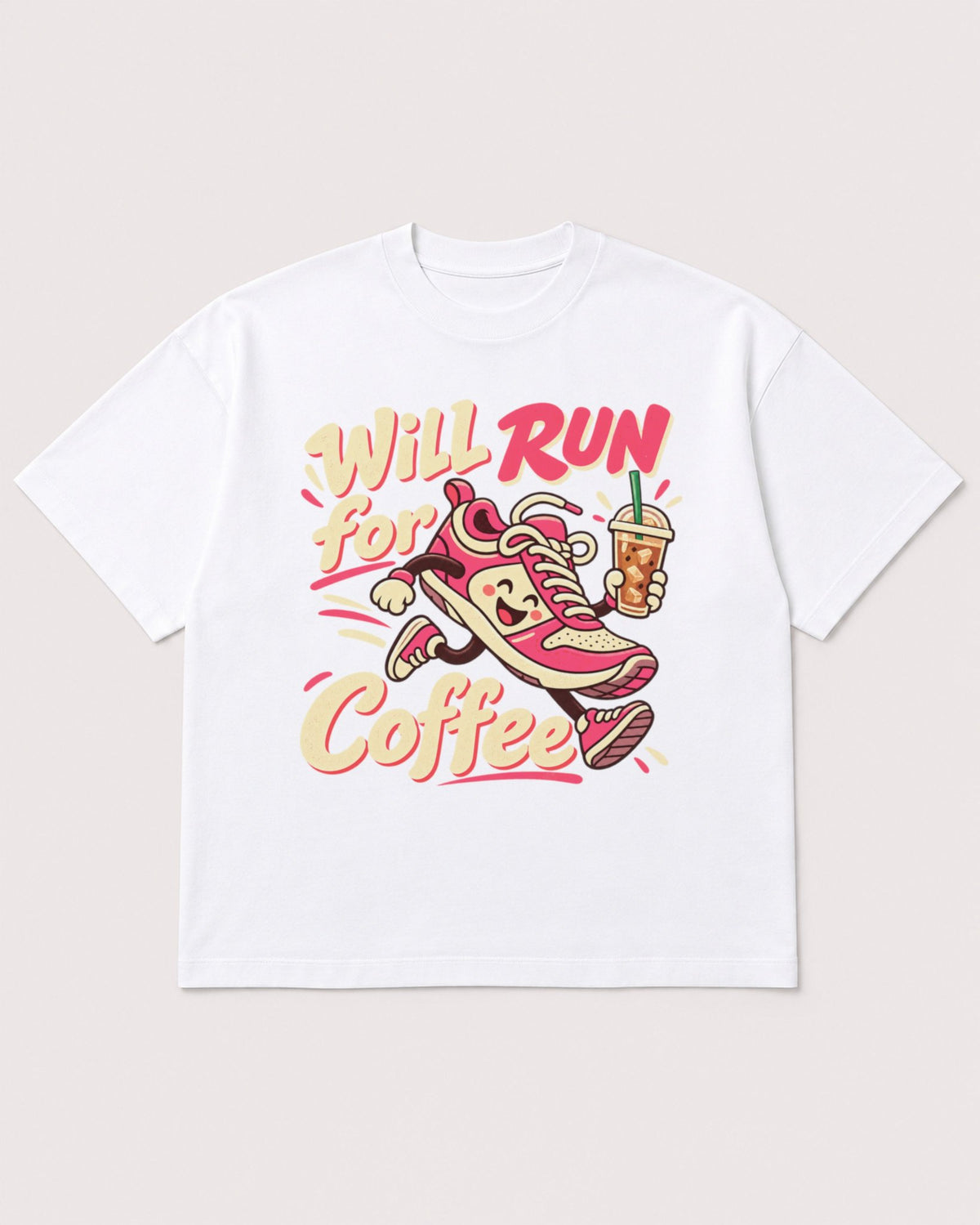 Mockup Boxy Heavyweight Tee White product