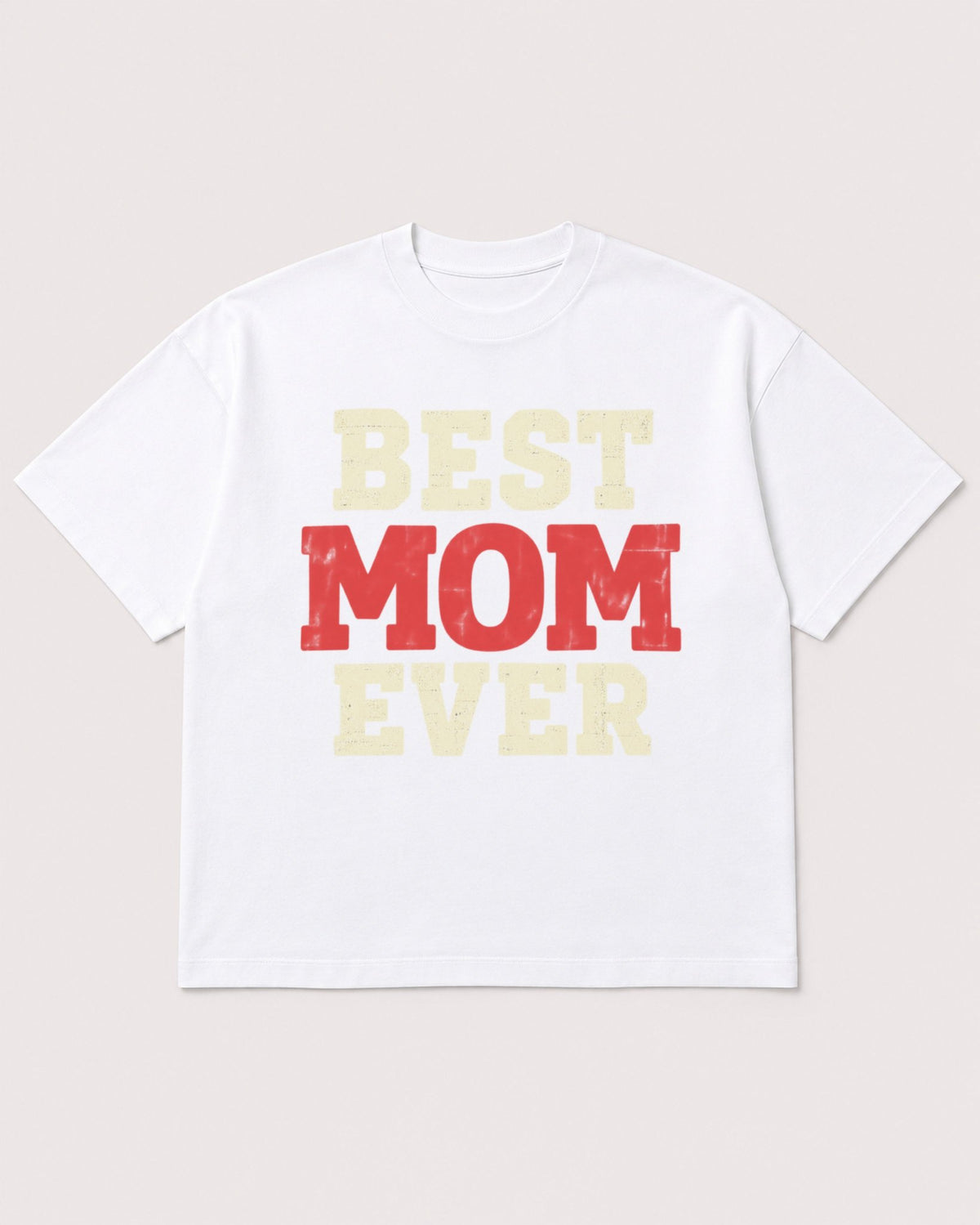 Mockup Boxy Heavyweight Tee White product