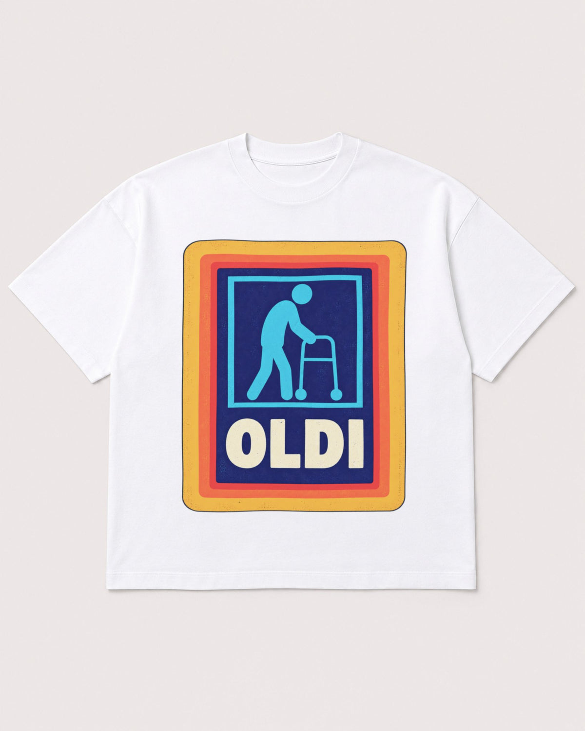 Mockup Boxy Heavyweight Tee White product