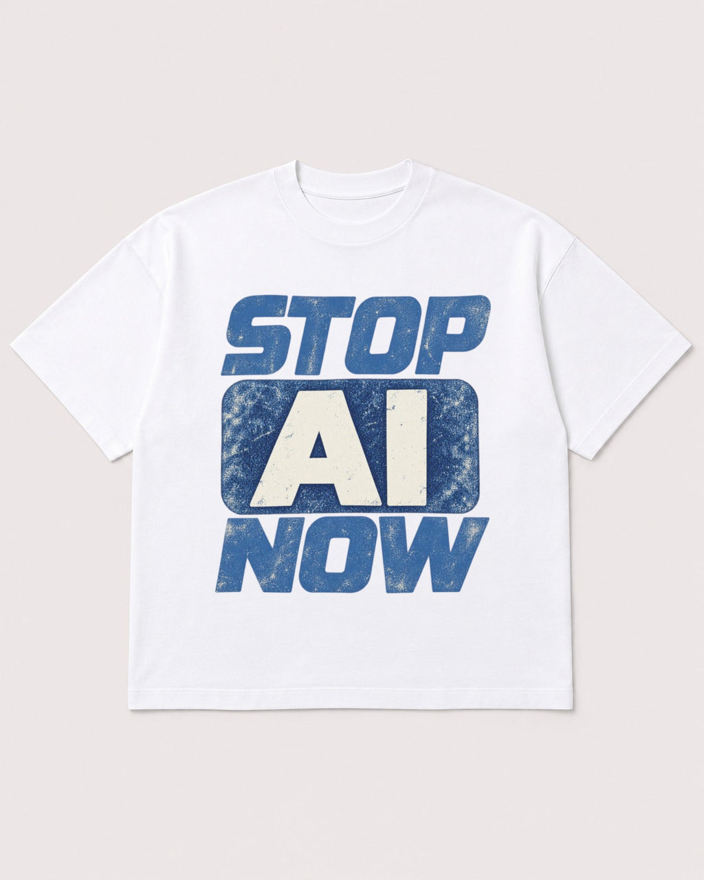 Mockup Boxy Heavyweight Tee White product