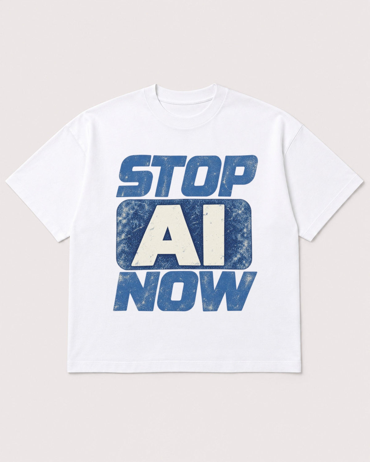 Mockup Boxy Heavyweight Tee White product