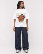 Mockup Boxy Heavyweight Tee White female full-body 04