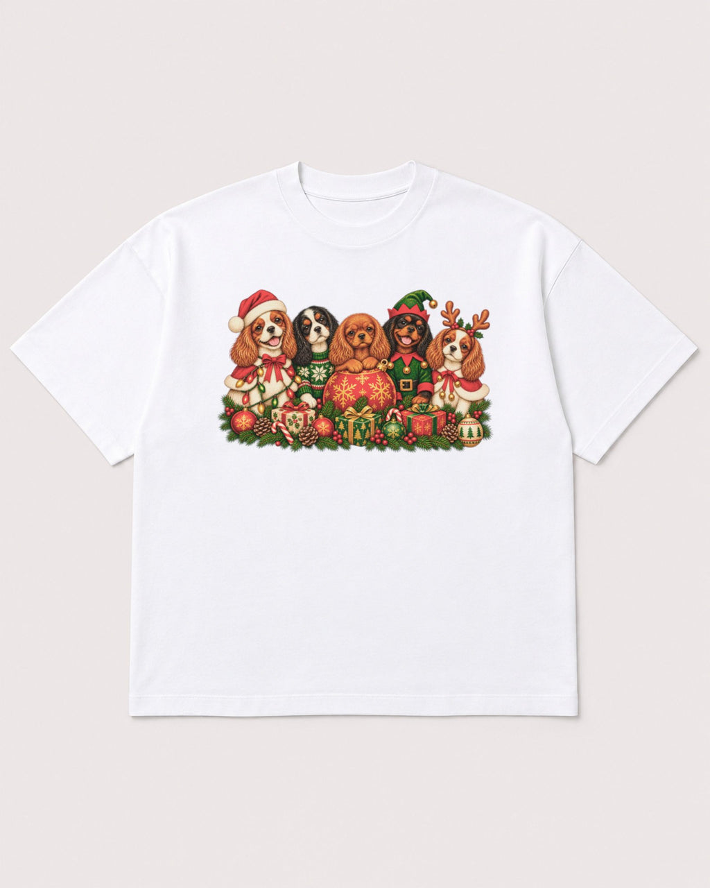 Mockup Boxy Heavyweight Tee White product