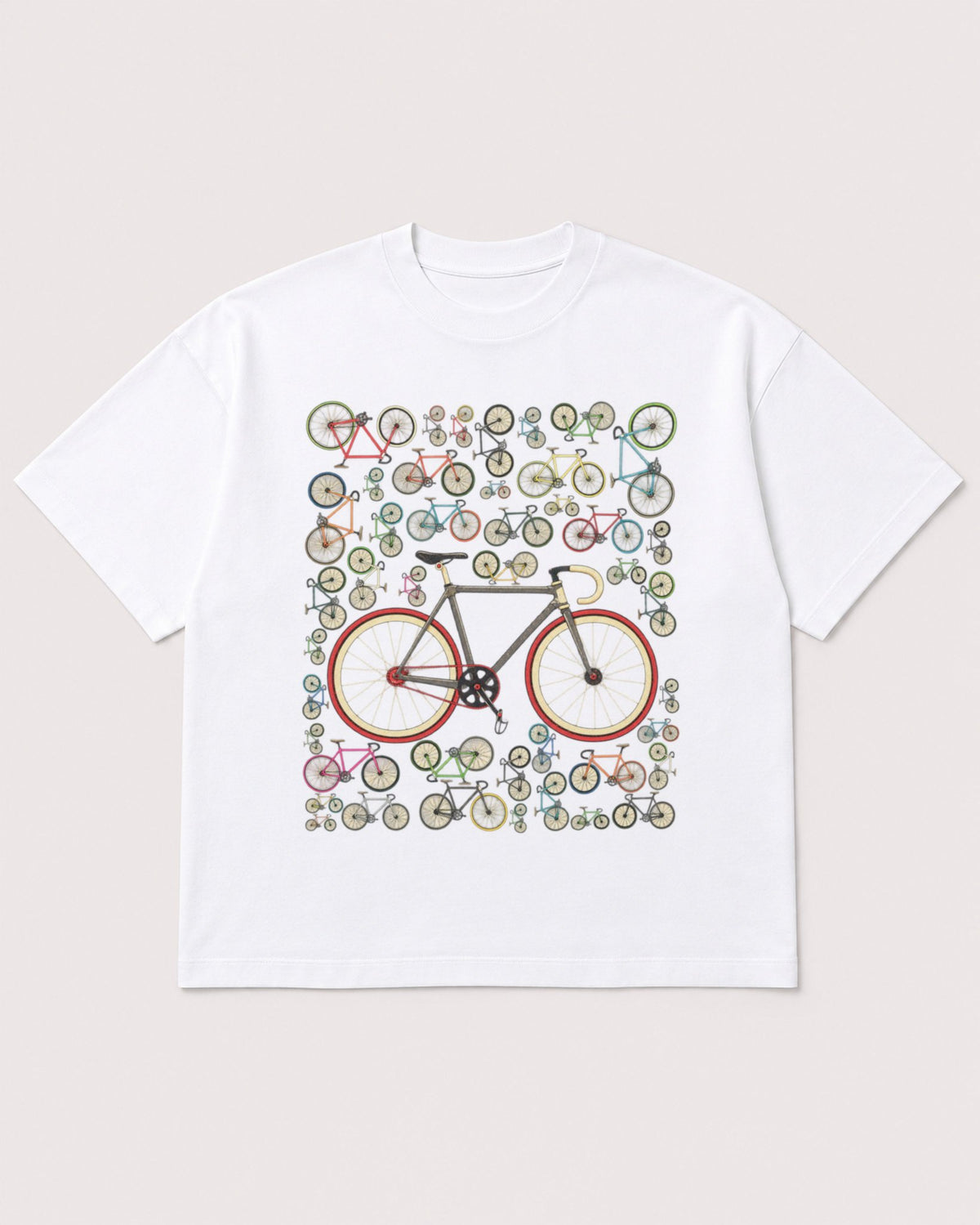 Mockup Boxy Heavyweight Tee White product