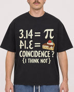 Mockup Boxy Heavyweight Tee Black male close-up 19