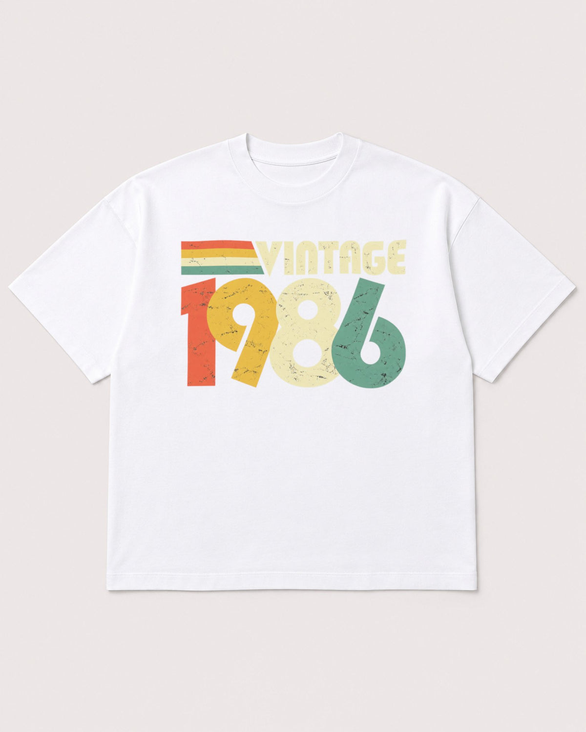 Mockup Boxy Heavyweight Tee White product