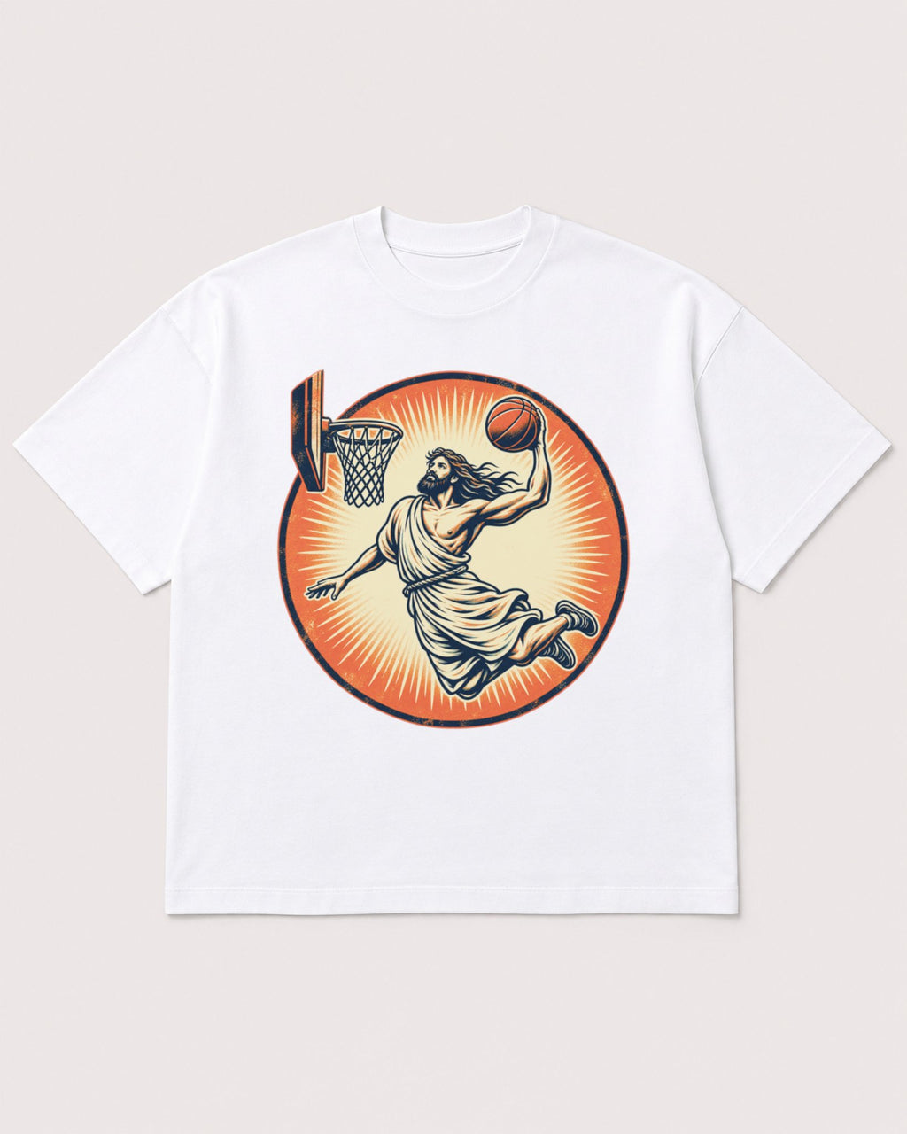 Mockup Boxy Heavyweight Tee White product