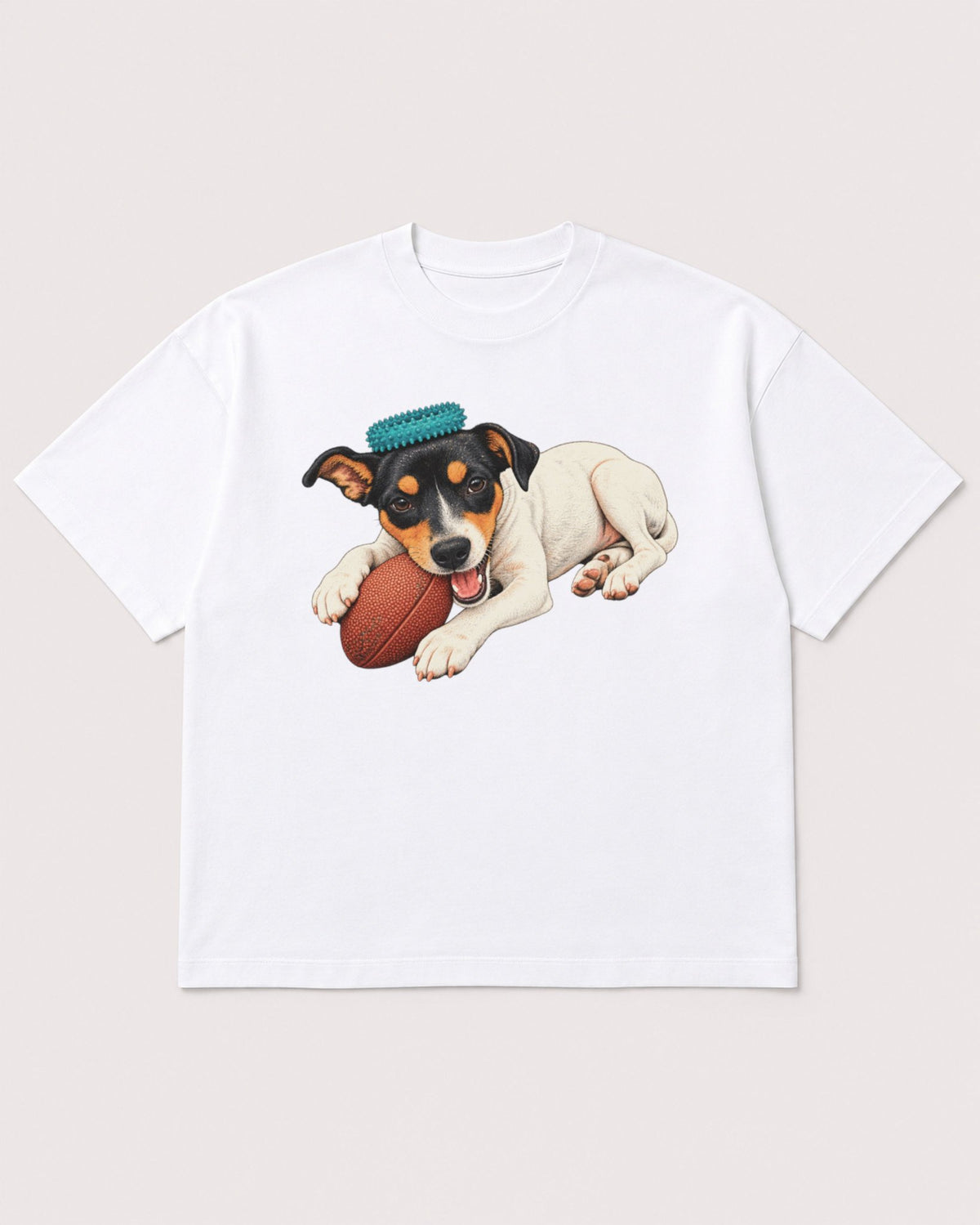 Mockup Boxy Heavyweight Tee White product
