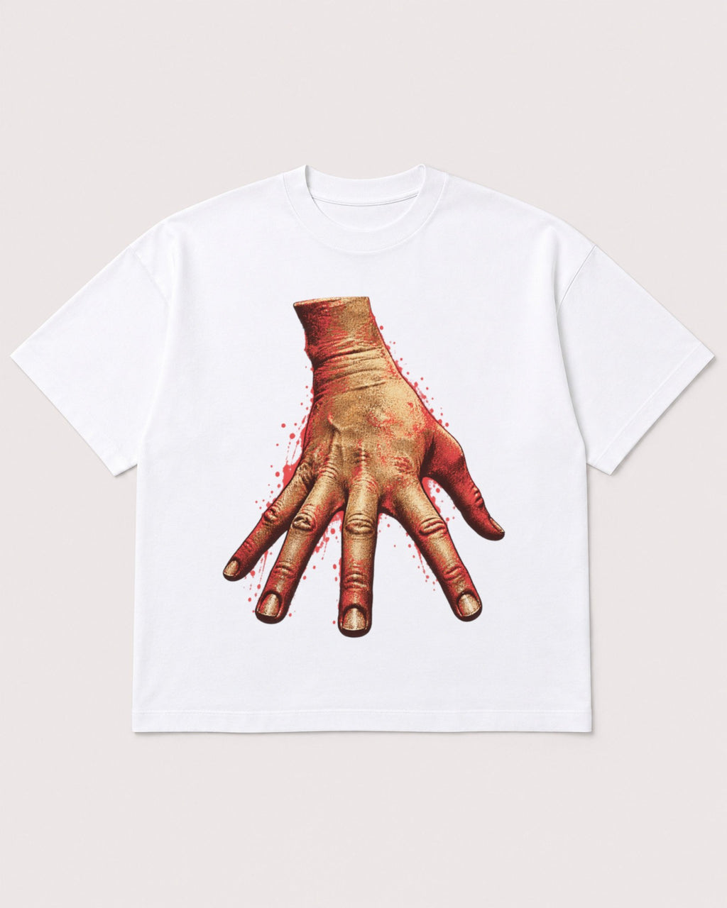 Mockup Boxy Heavyweight Tee White product