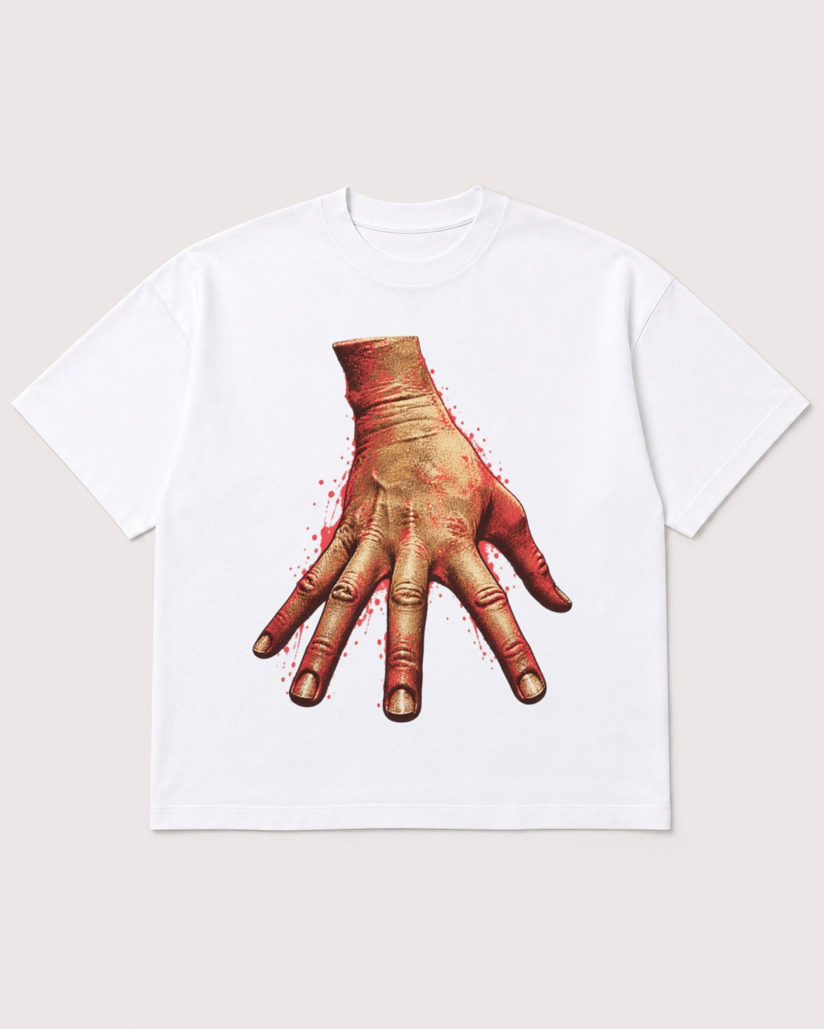 Mockup Boxy Heavyweight Tee White product
