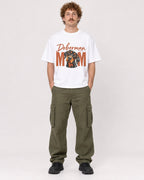 Mockup Boxy Heavyweight Tee White male full-body 09