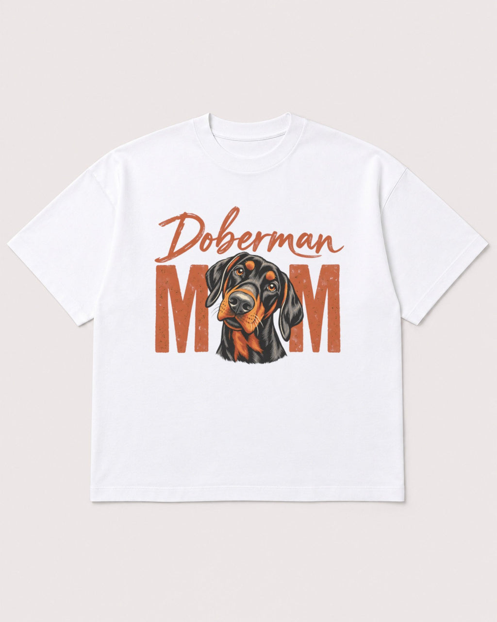 Mockup Boxy Heavyweight Tee White product