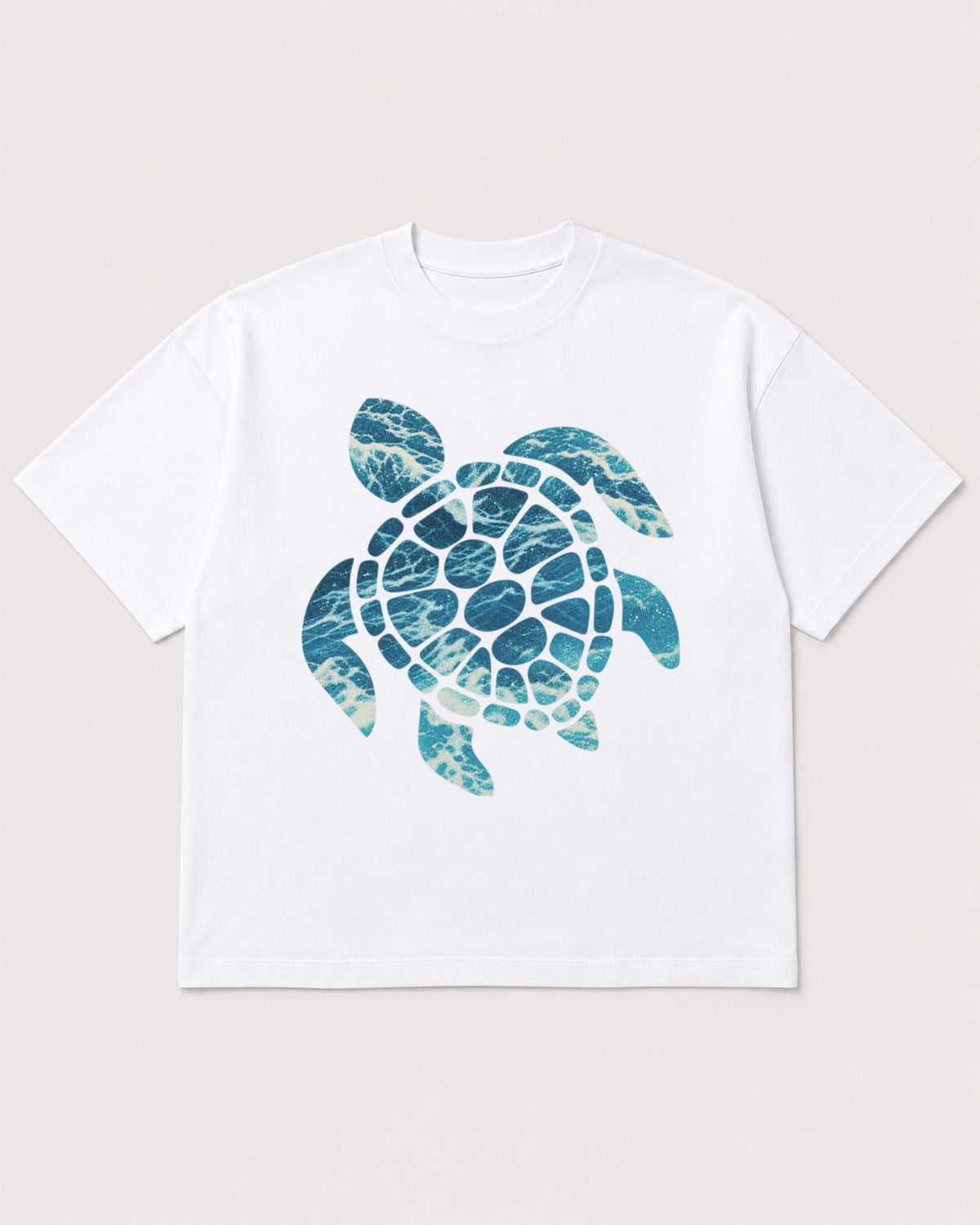 Mockup Boxy Heavyweight Tee White product