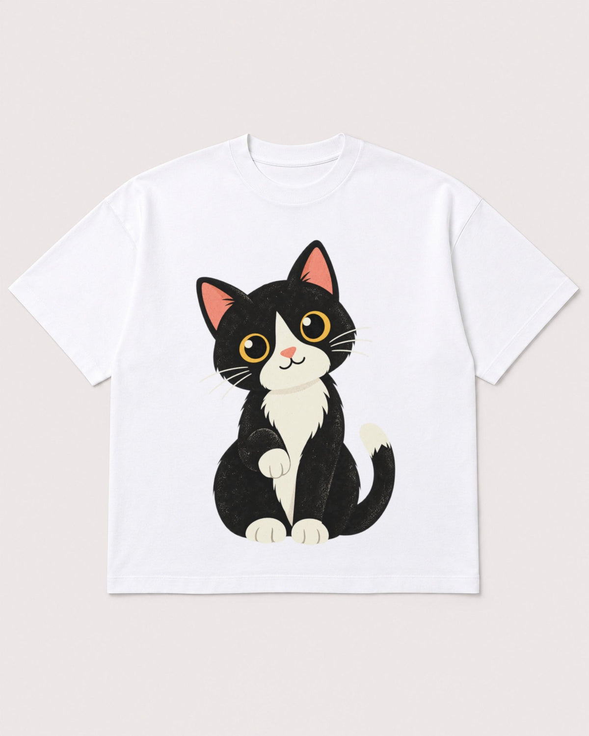 Mockup Boxy Heavyweight Tee White product