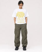 Mockup Boxy Heavyweight Tee White female full-body 17