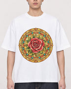 Mockup Boxy Heavyweight Tee White male close-up 01