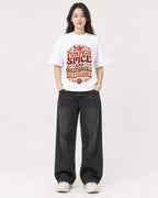 Mockup Boxy Heavyweight Tee White female full-body 03