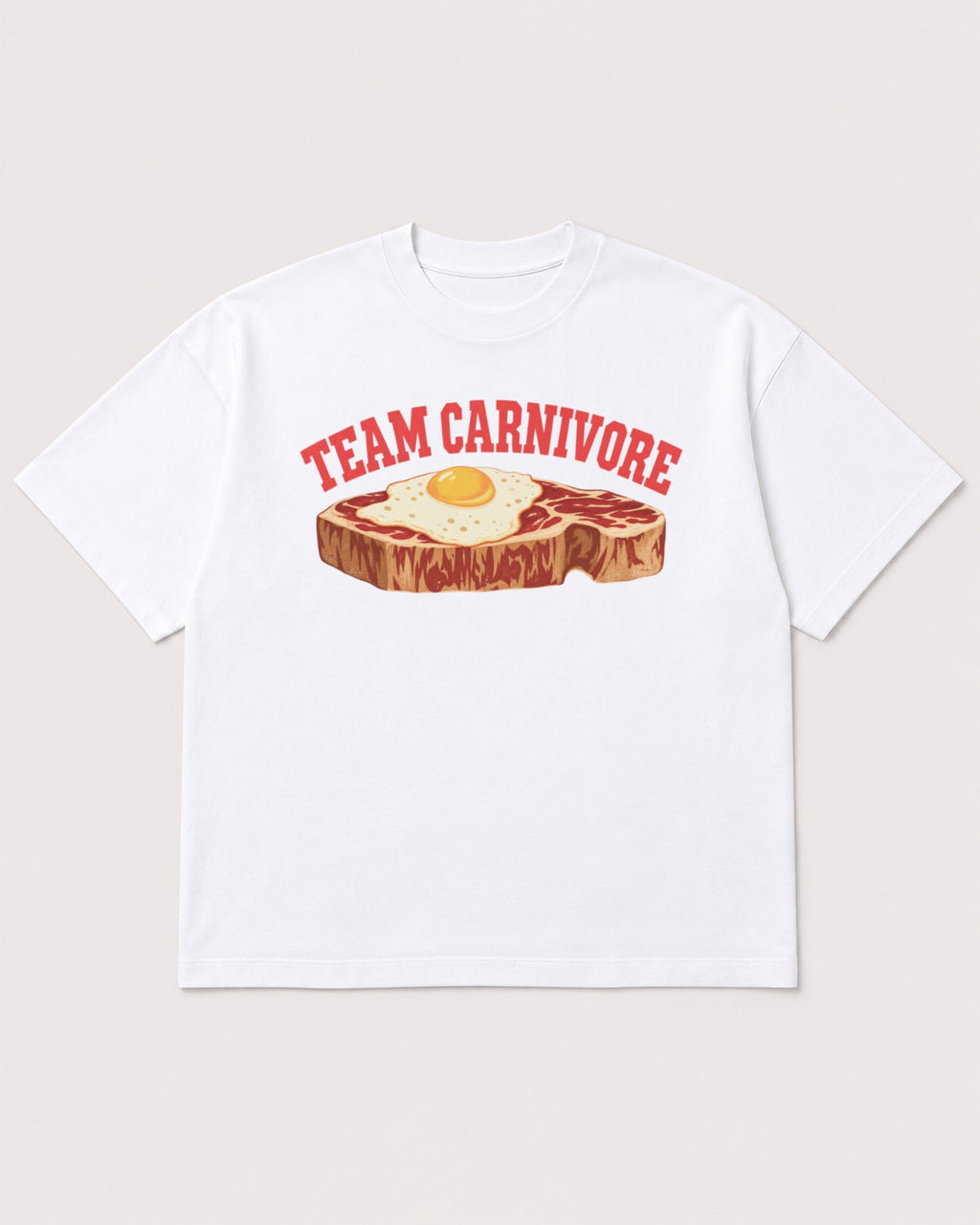 Mockup Boxy Heavyweight Tee White product