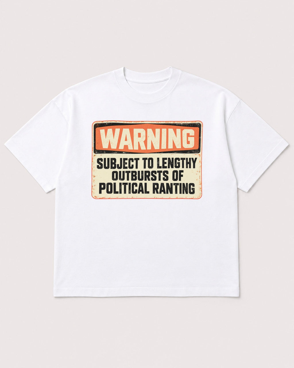 Mockup Boxy Heavyweight Tee White product