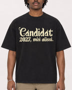 Mockup Boxy Heavyweight Tee Black male close-up 04