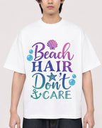 Mockup Boxy Heavyweight Tee White male close-up 11