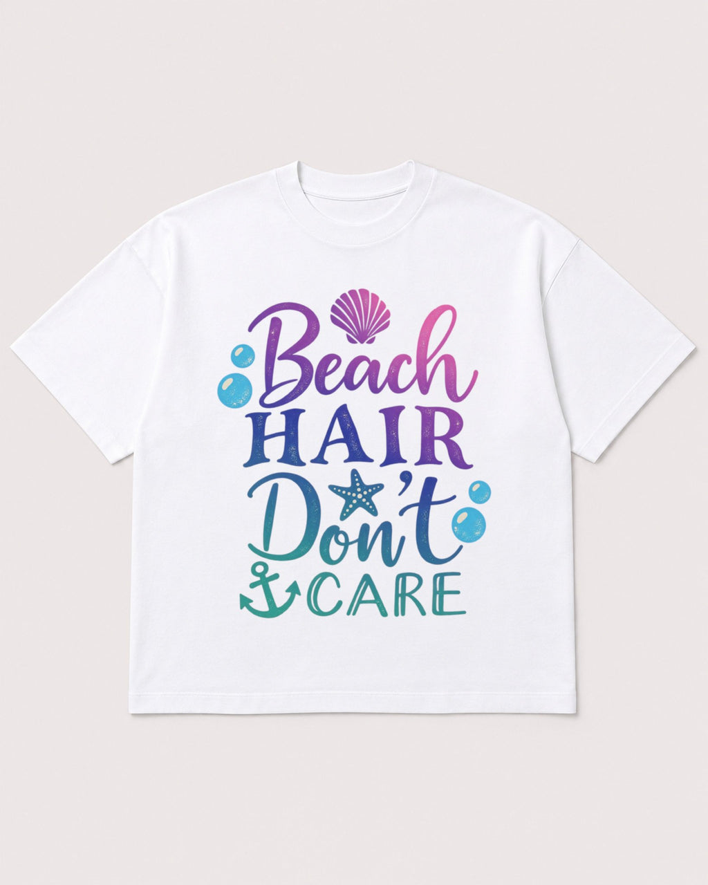 Mockup Boxy Heavyweight Tee White product