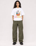Mockup Boxy Heavyweight Tee White female full-body 07