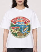 Mockup Boxy Heavyweight Tee White female close-up 03