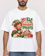 Mockup Boxy Heavyweight Tee White male close-up 07