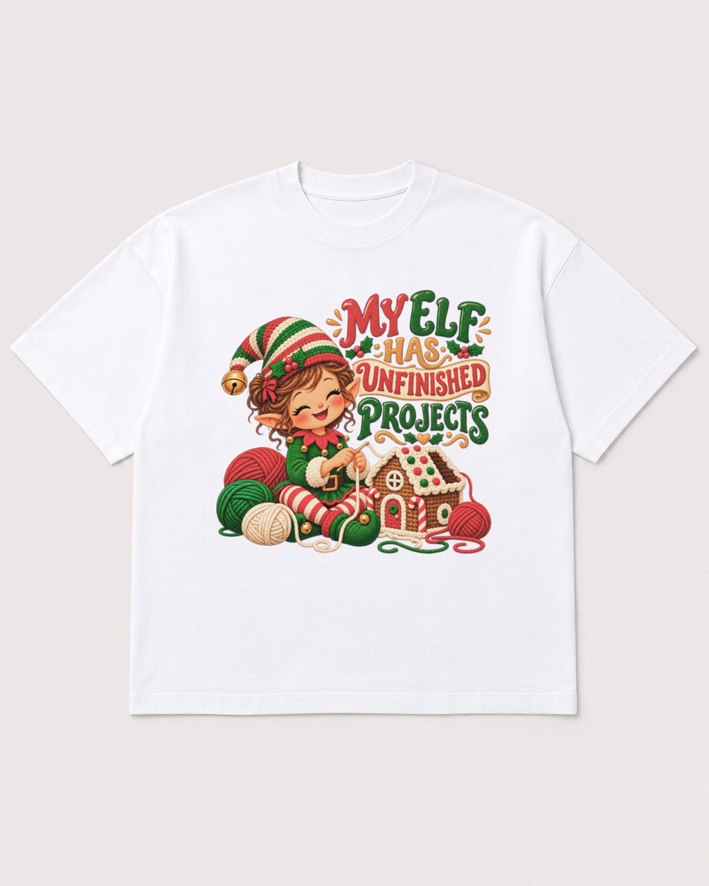 Mockup Boxy Heavyweight Tee White product