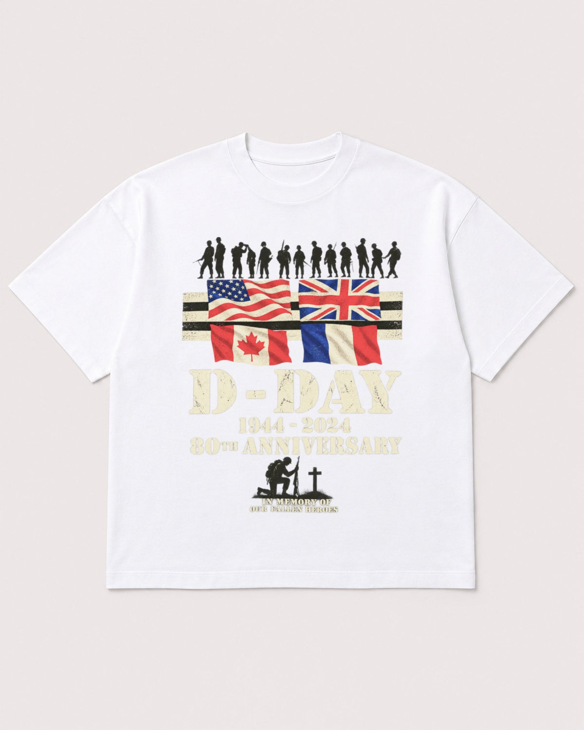 Mockup Boxy Heavyweight Tee White product