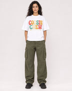 Mockup Boxy Heavyweight Tee White female full-body 07