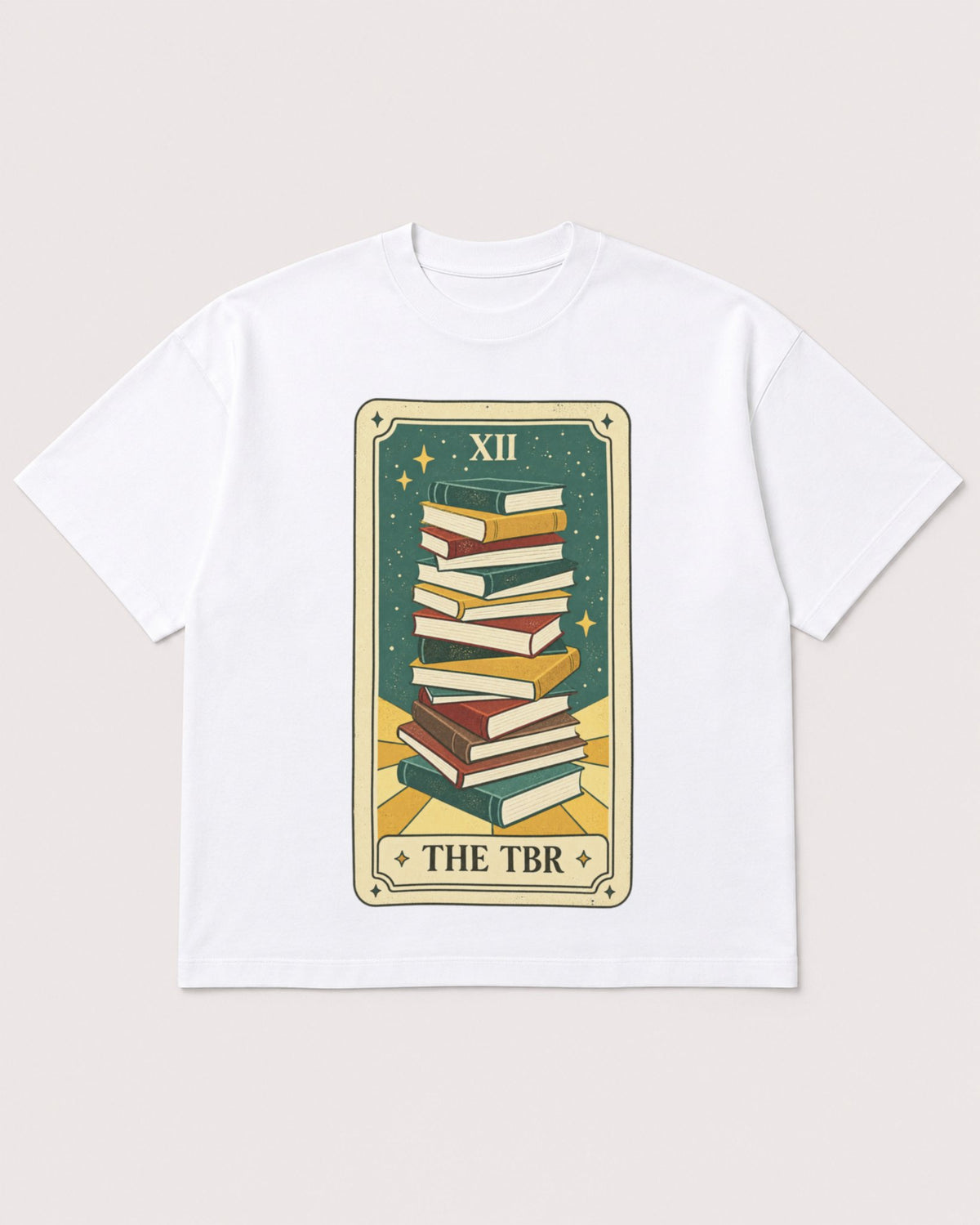 Mockup Boxy Heavyweight Tee White product