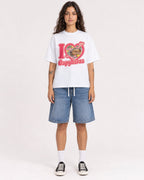 Mockup Boxy Heavyweight Tee White female full-body 06