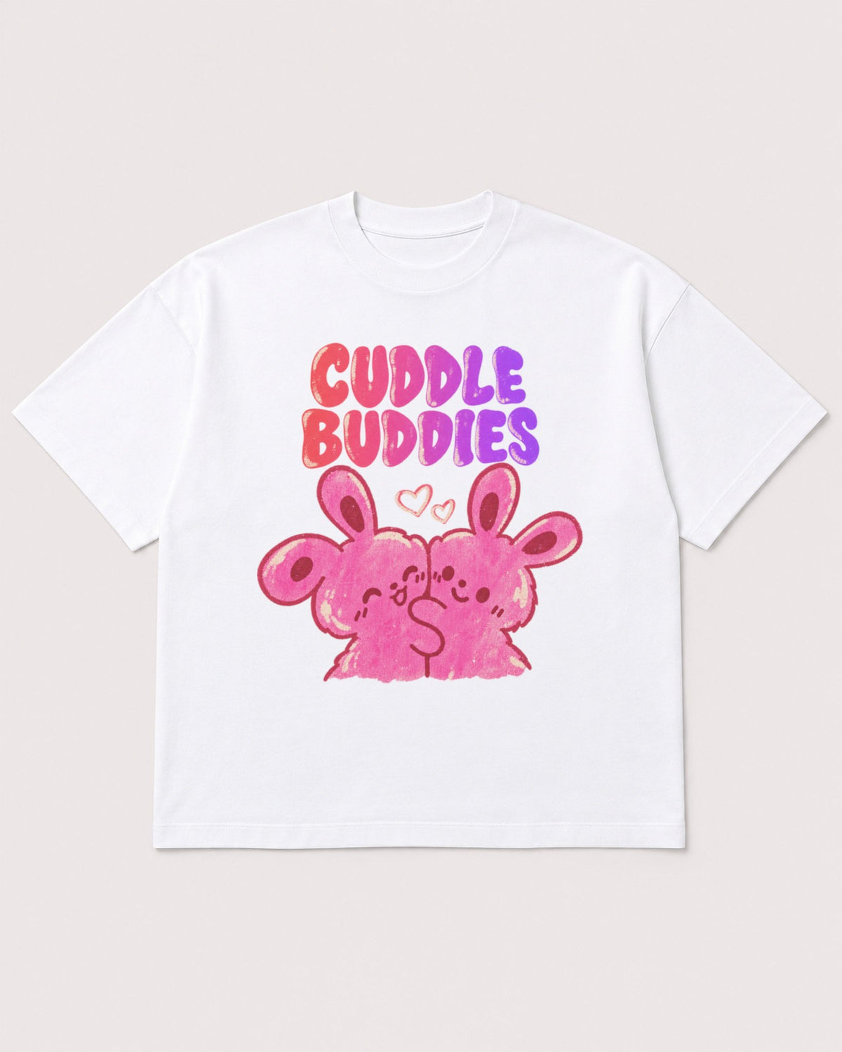 Mockup Boxy Heavyweight Tee White product